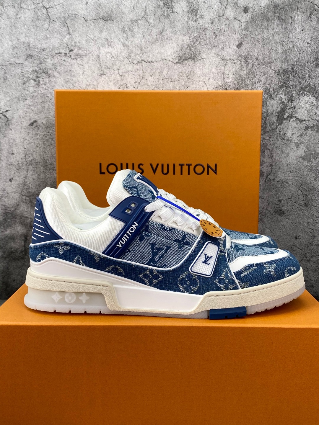 Men Women L*ouis V*uitton Top Sneaker L*V Trainer size 35-46