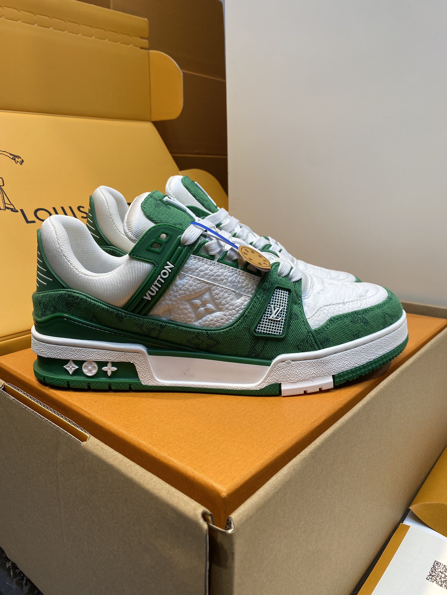 Men Women L*ouis V*uitton Top Sneaker L*V Trainer size 35-46