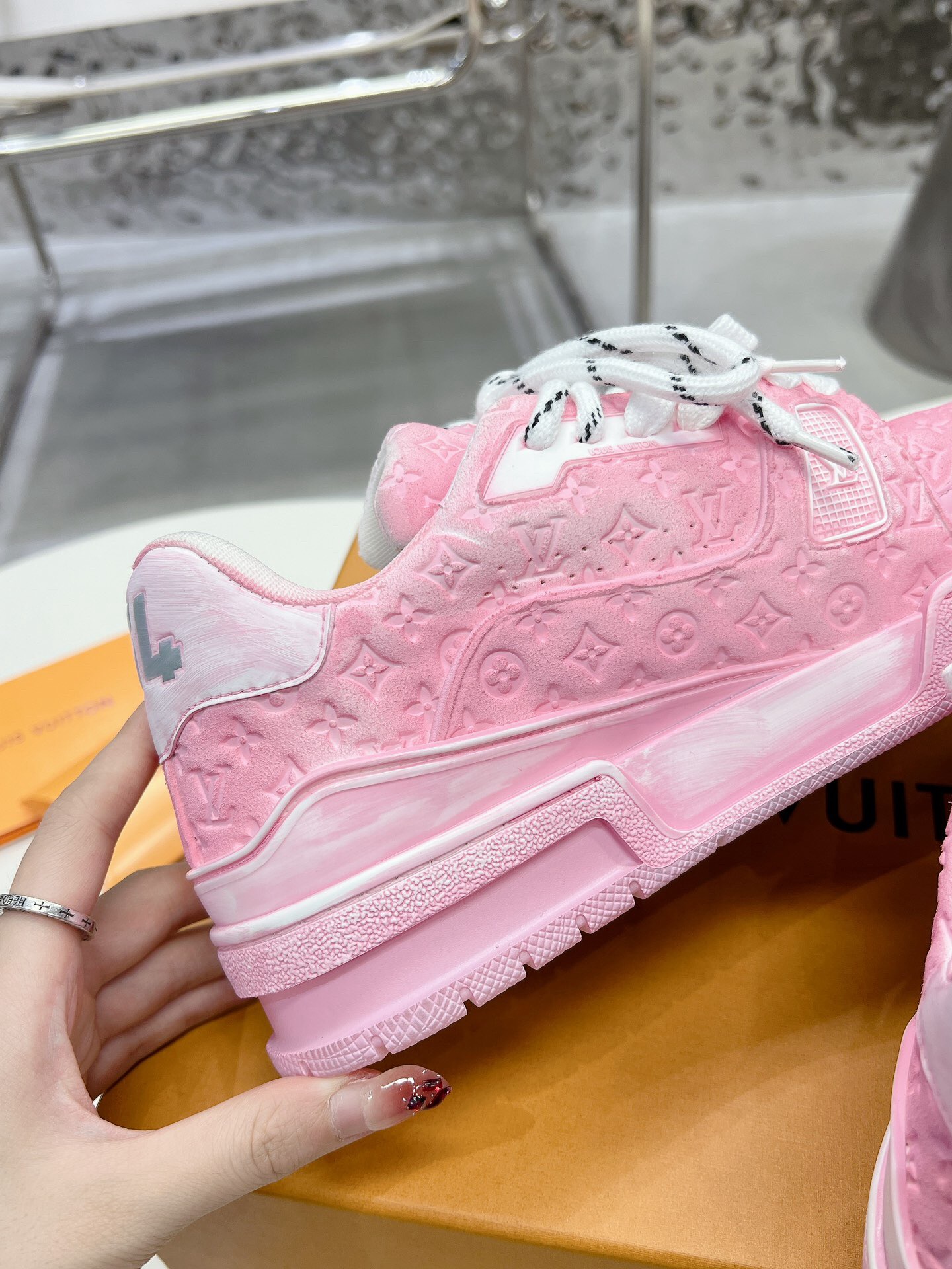 Men Women L*ouis V*uitton Top Sneaker L*V Trainer size 35-46