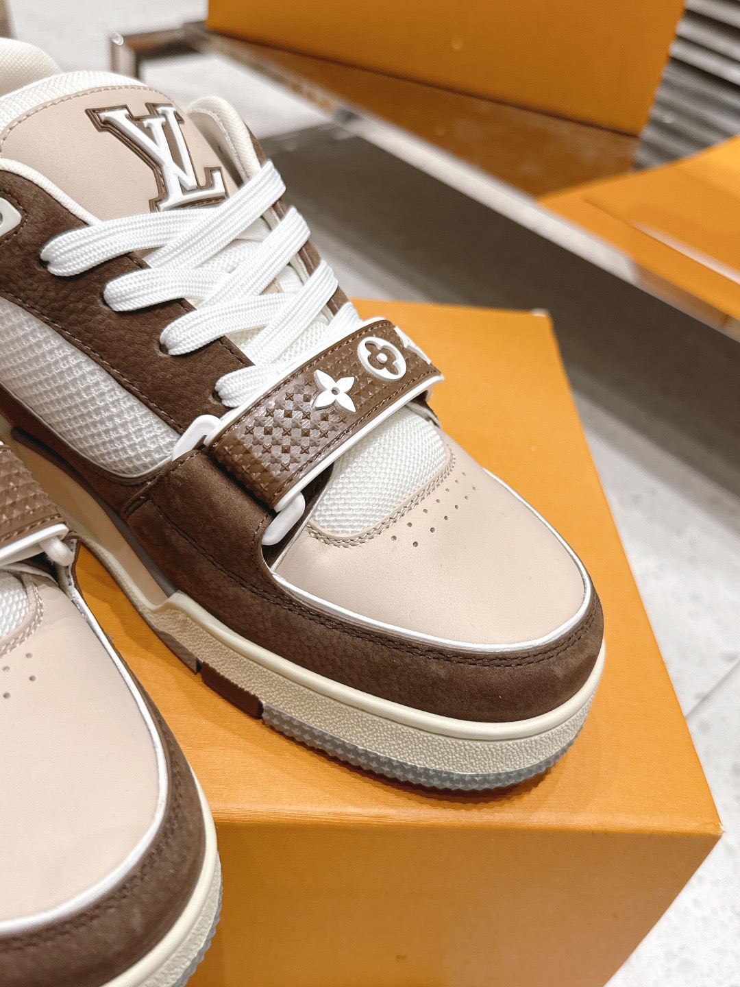 Men Women L*ouis V*uitton Top Sneaker L*V Trainer size 35-46