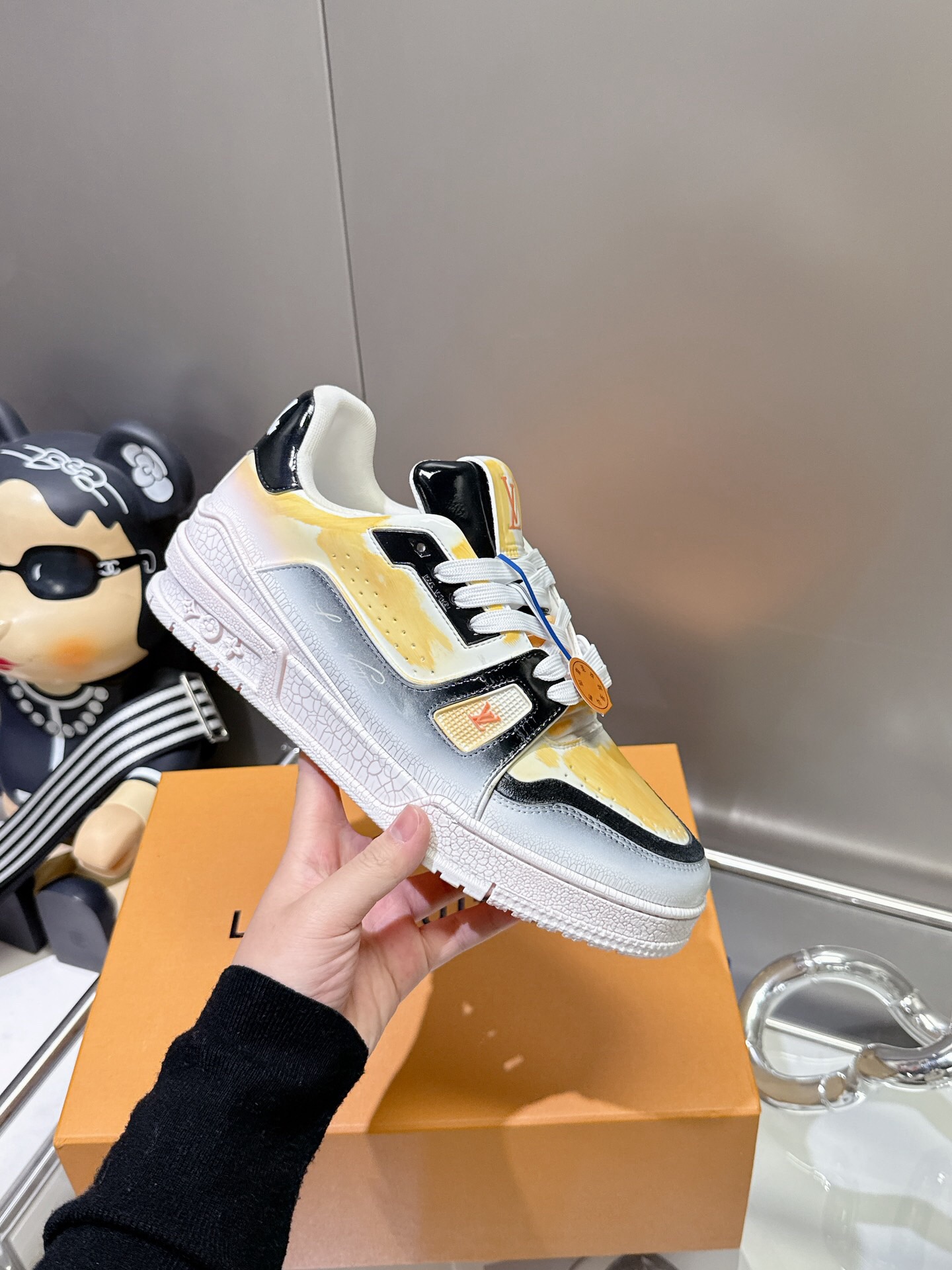 Men Women L*ouis V*uitton Top Sneaker L*V Trainer size 35-46