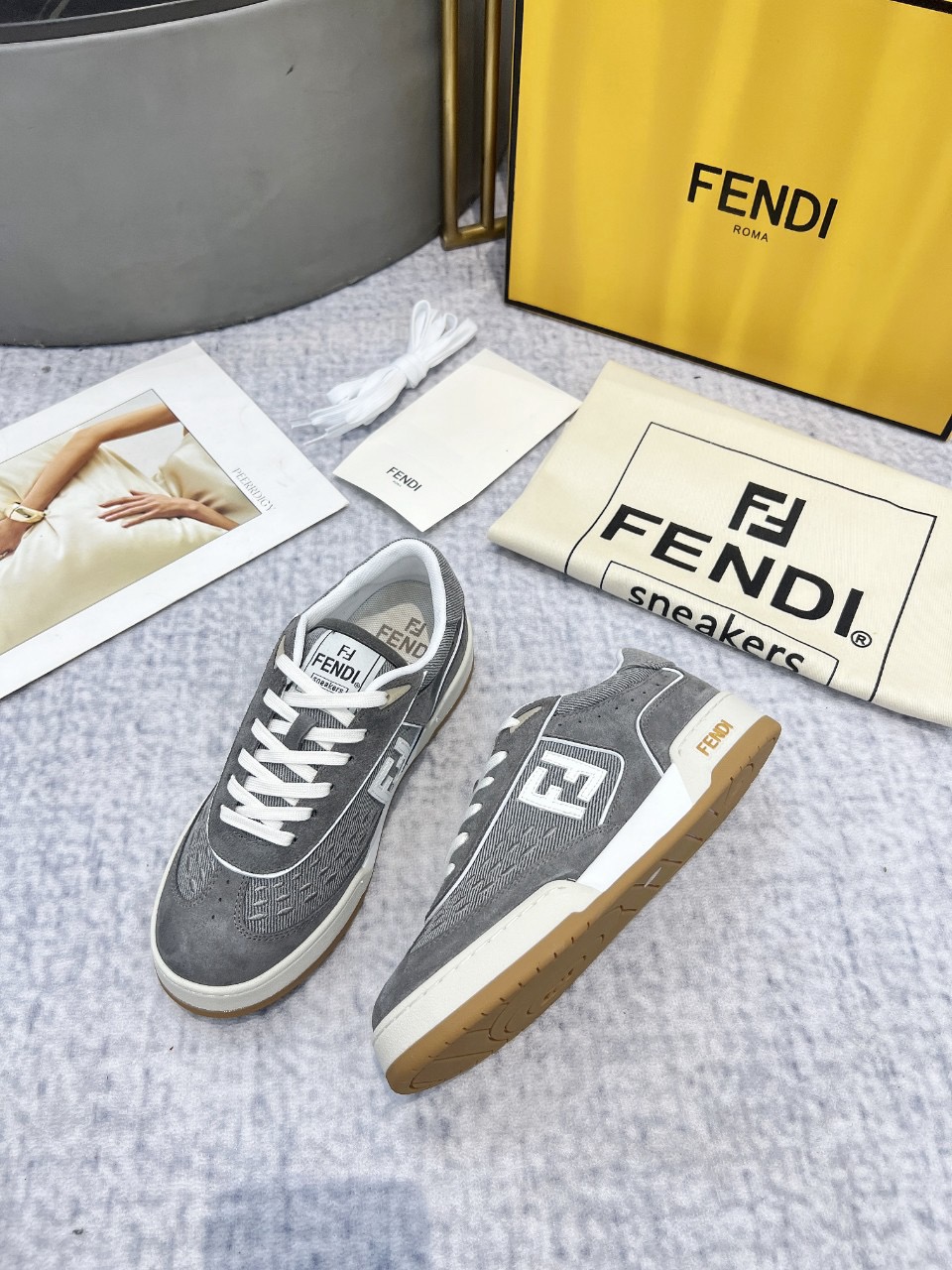 Men Women F*endi Top Sneakers size 35-46