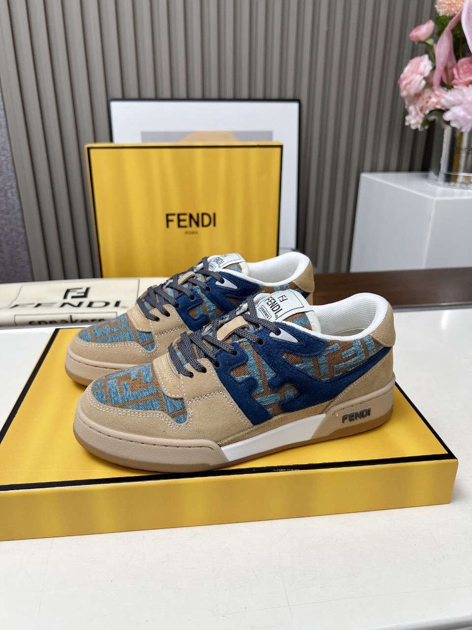 Men Women F*endi Top Sneakers size 35-46