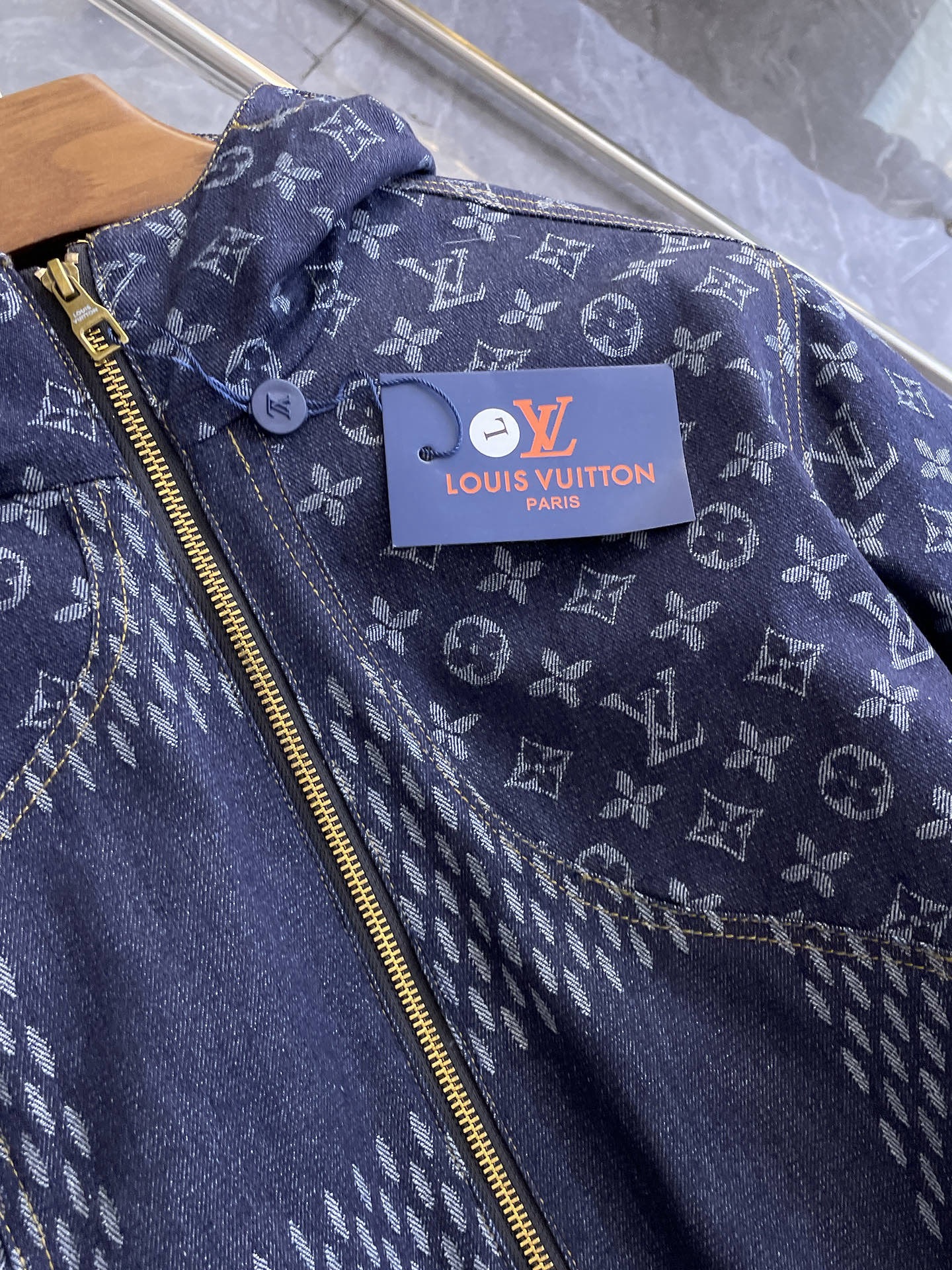 L*V Louis Vuitt*on Top Quality 1:1 Jacket