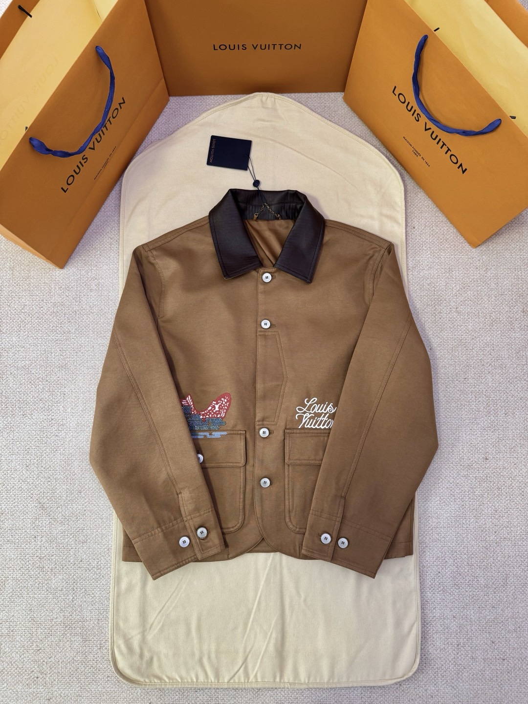 L*V Louis Vuitt*on Top Quality 1:1 Jacket