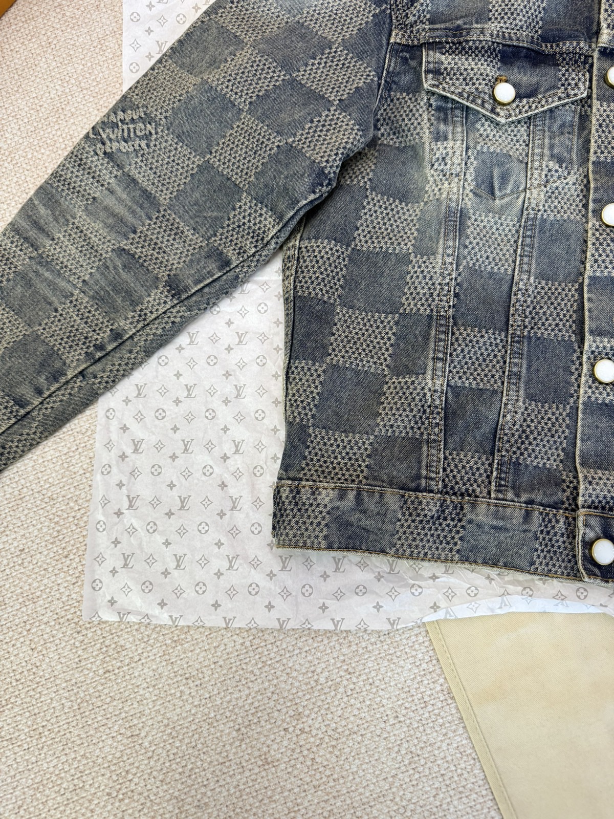 L*V Louis Vuitt*on Top Quality 1:1 Jacket