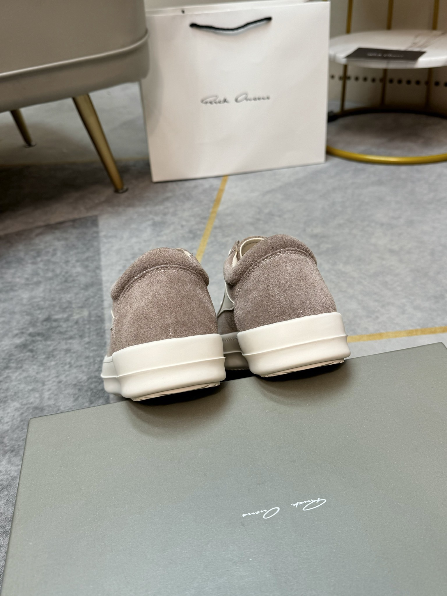 Men Women R*ICK OWENS Top SNEAKERS