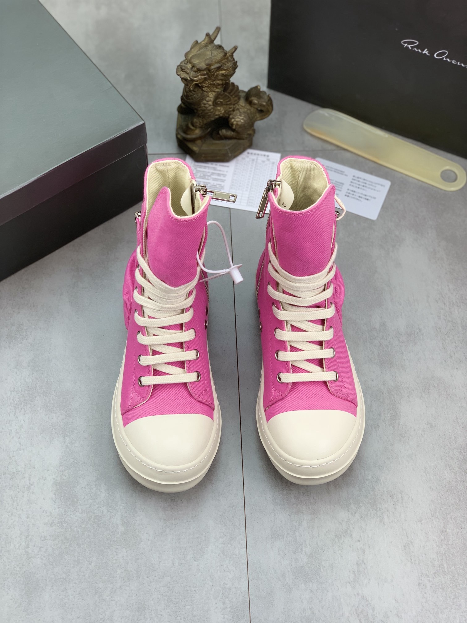 Men Women R*ICK OWENS Top SNEAKERS