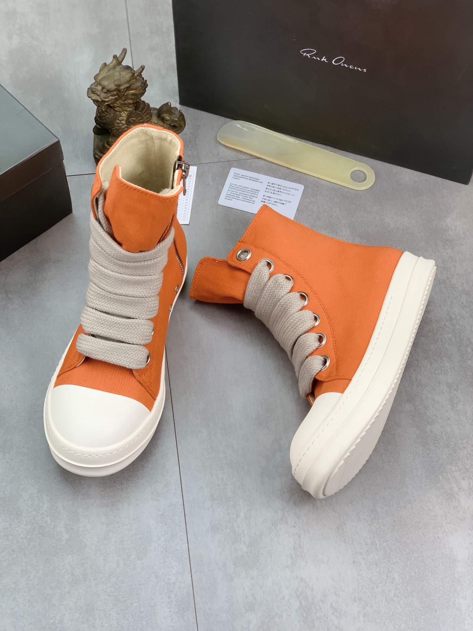 Men Women R*ICK OWENS Top SNEAKERS