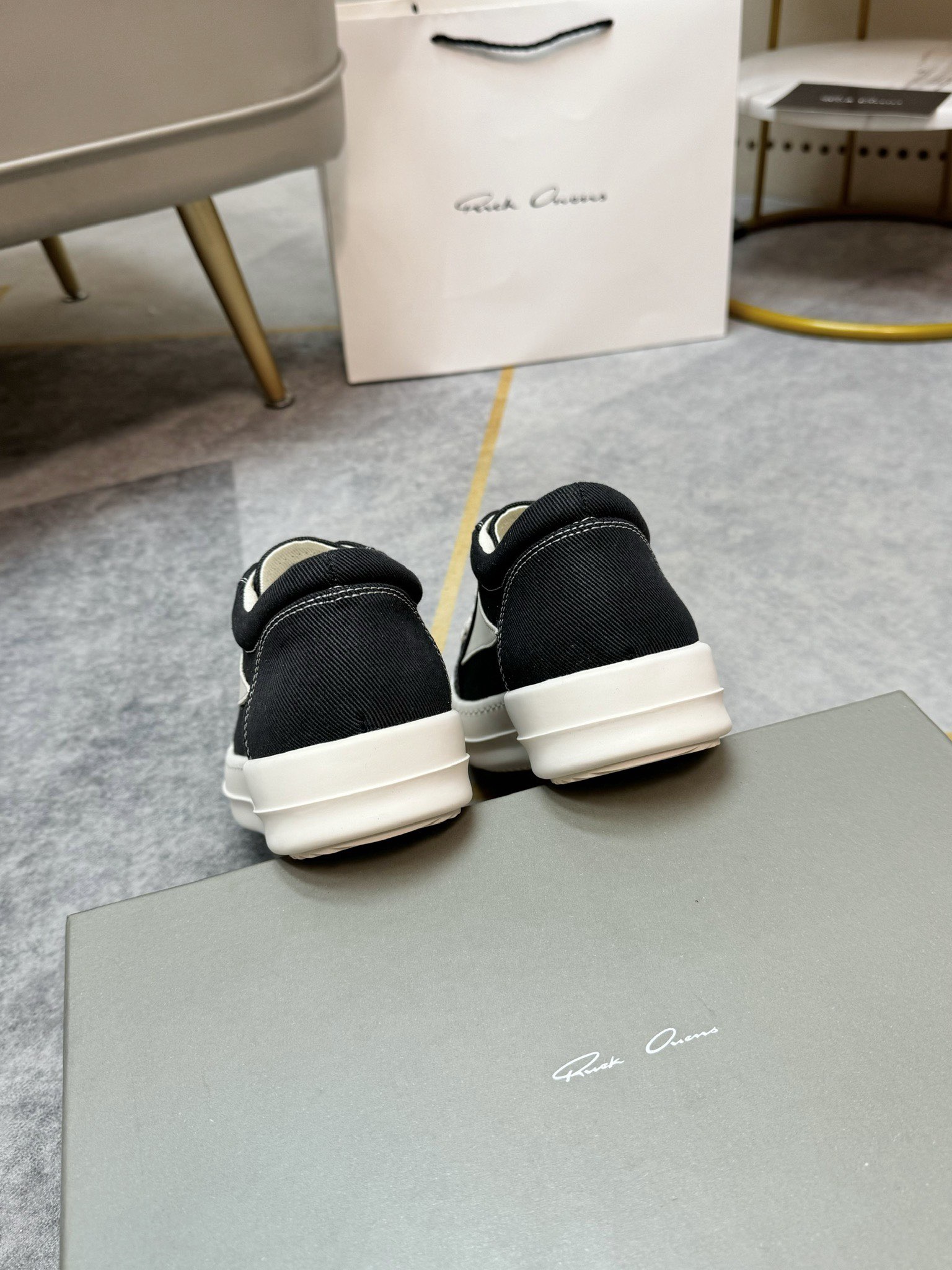 Men Women R*ICK OWENS Top SNEAKERS