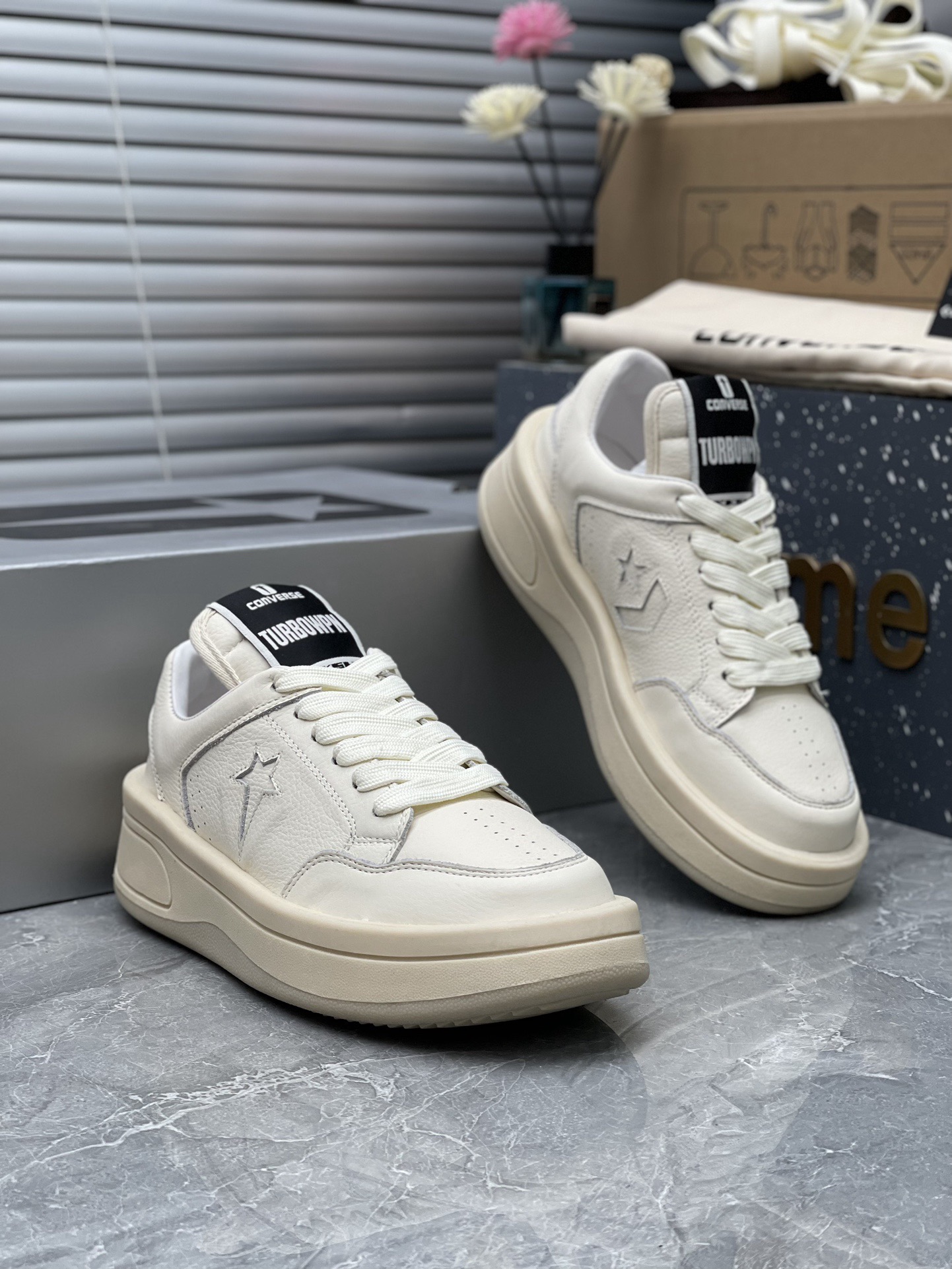 Men Women R*ICK OWENS Top SNEAKERS