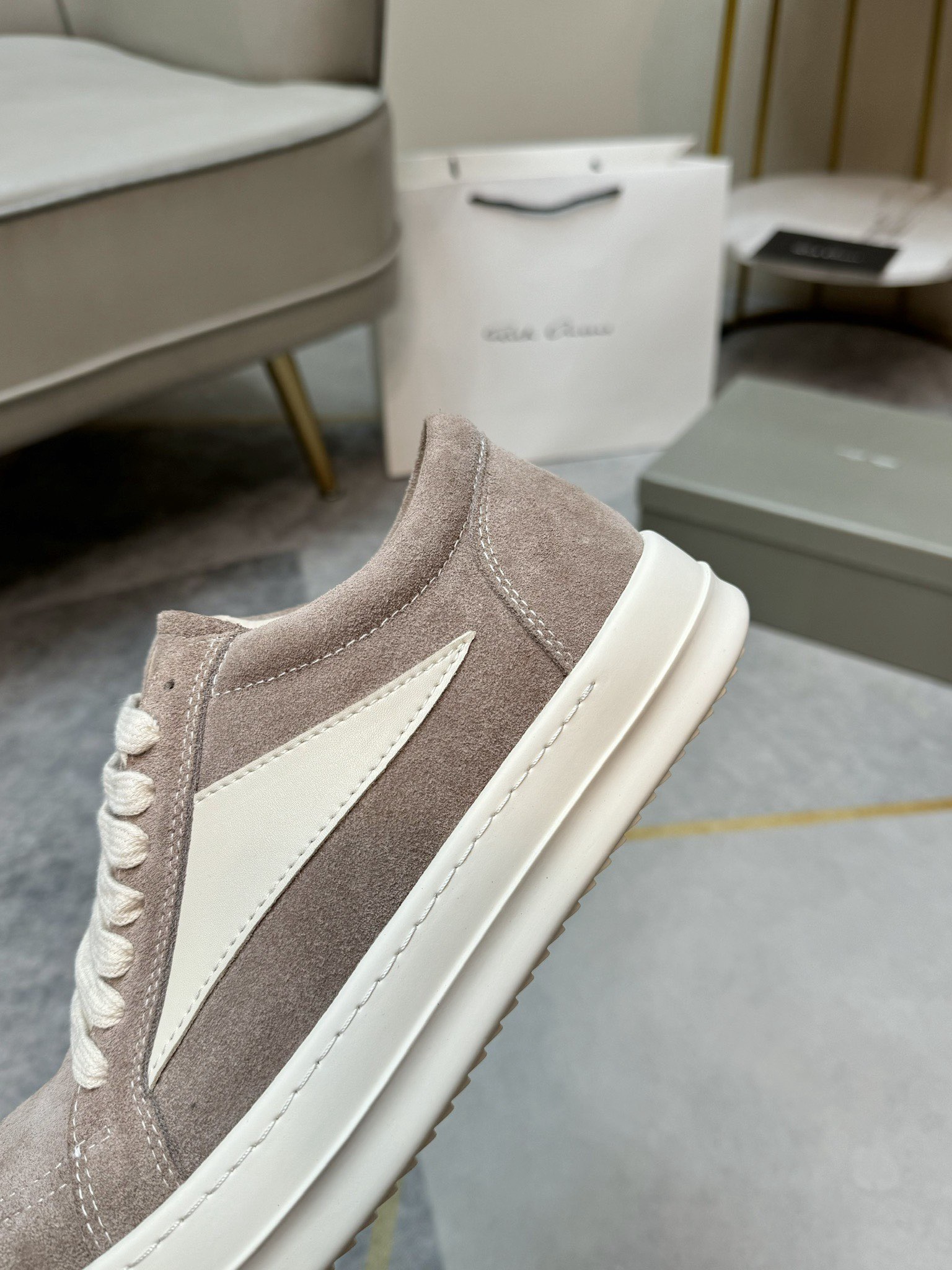 Men Women R*ICK OWENS Top SNEAKERS