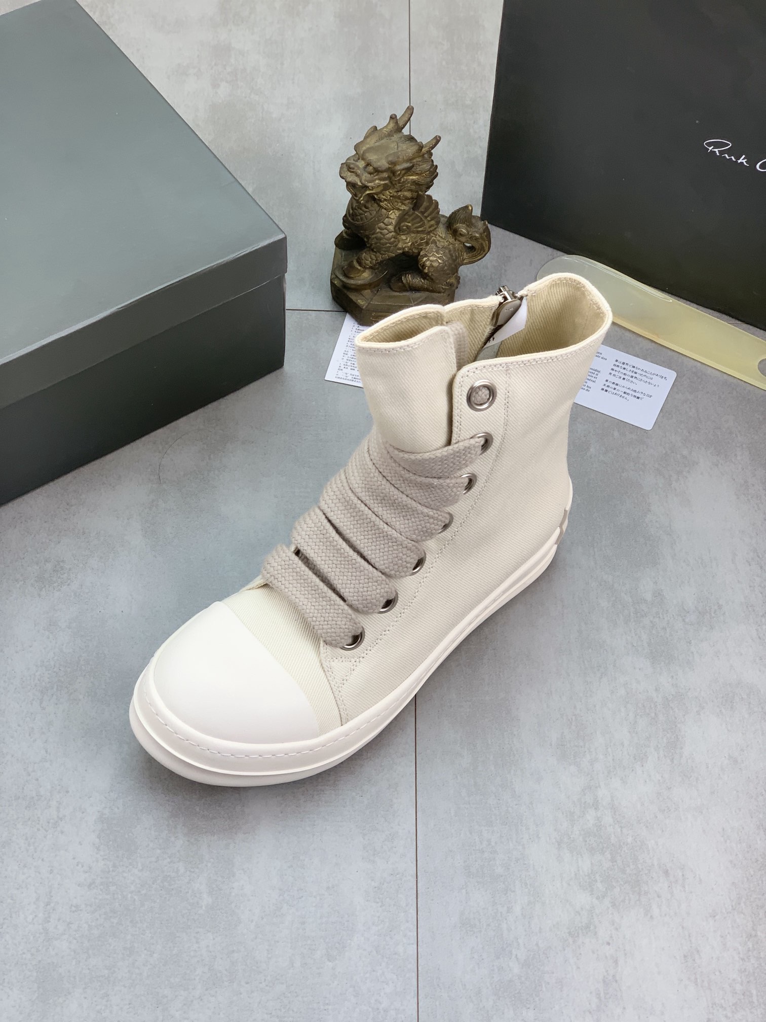 Men Women R*ICK OWENS Top SNEAKERS