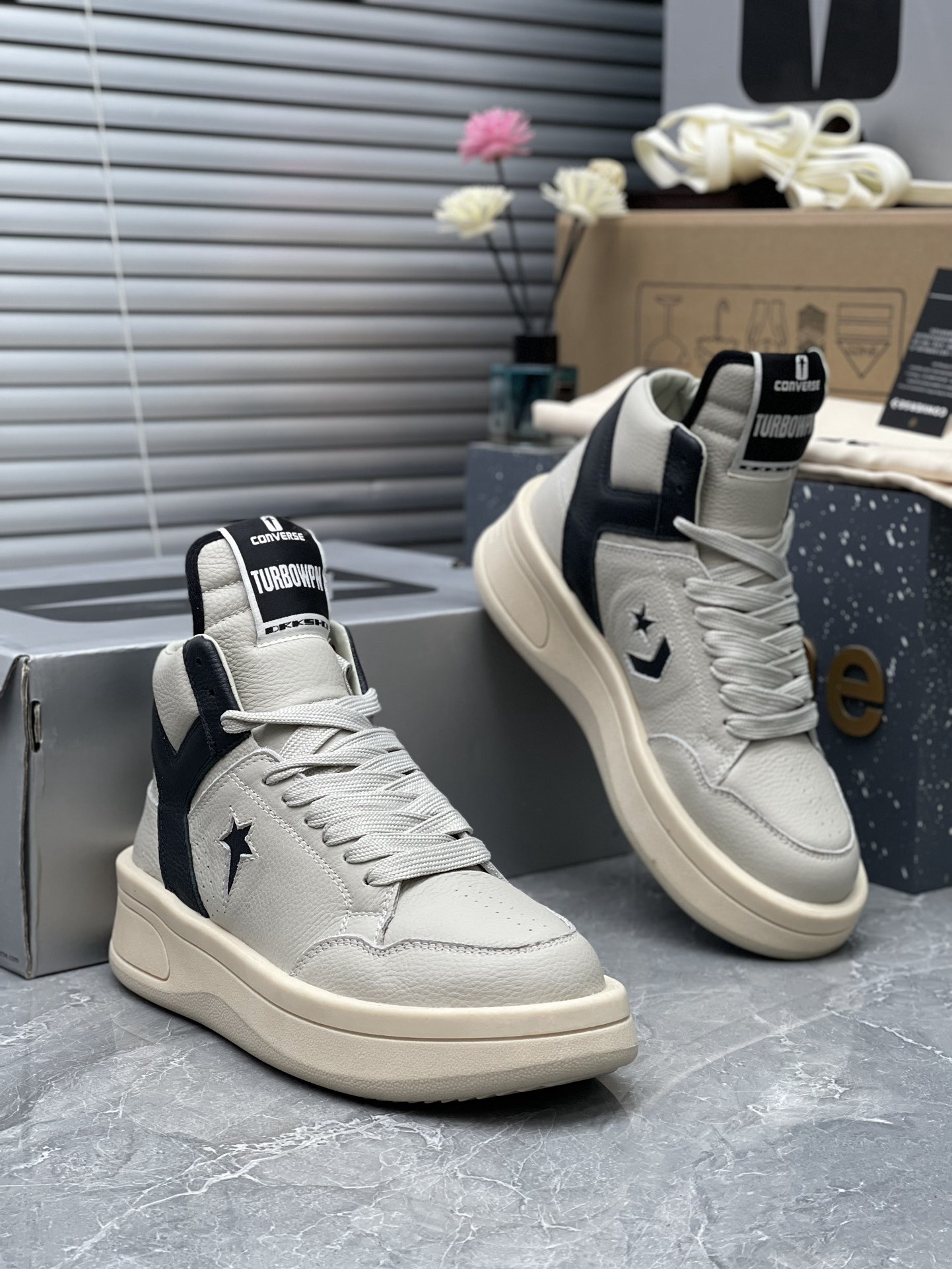 Men Women R*ICK OWENS Top SNEAKERS