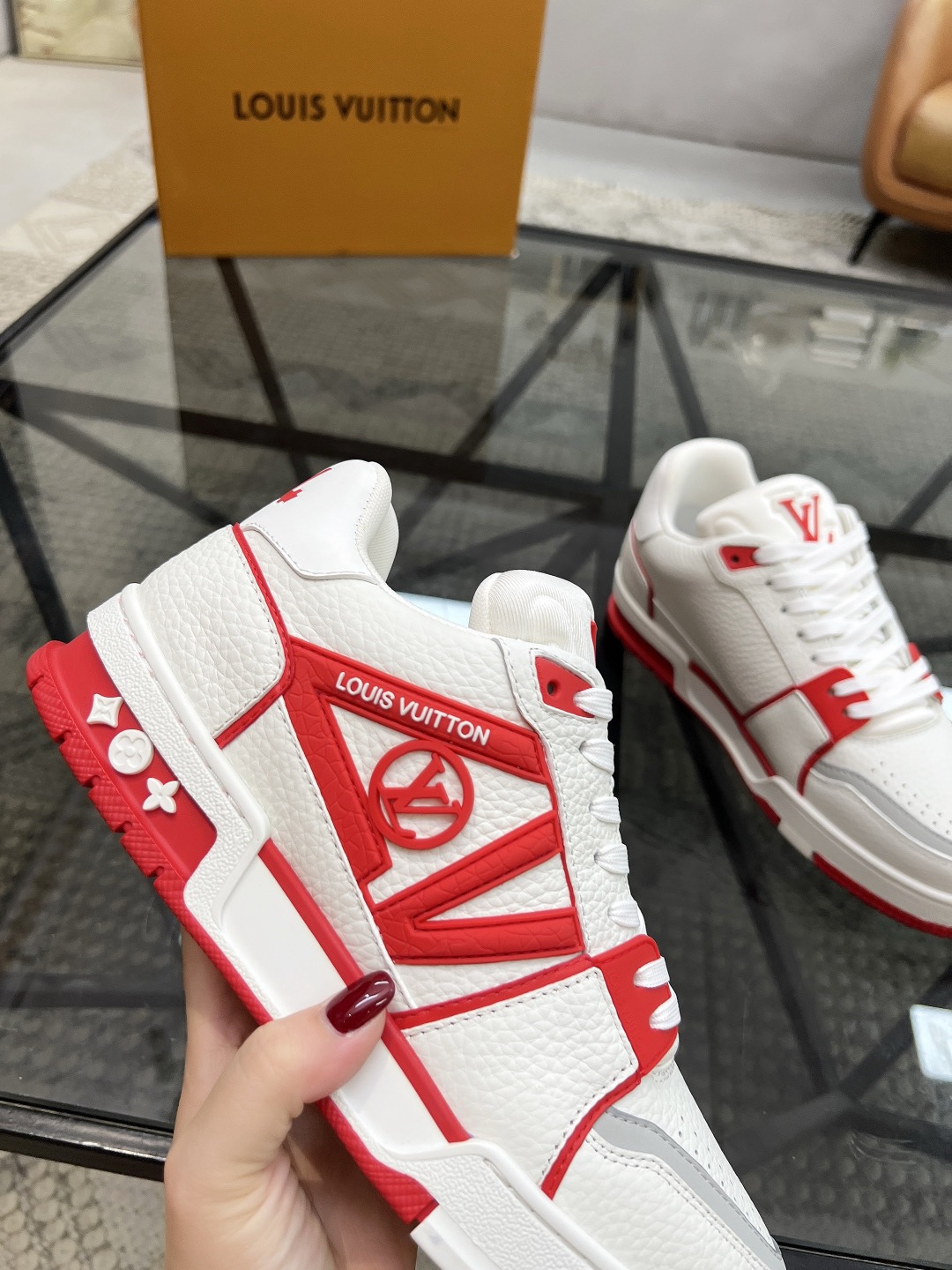 Men L*ouis V*uitton Top Sneaker L*V Shoes