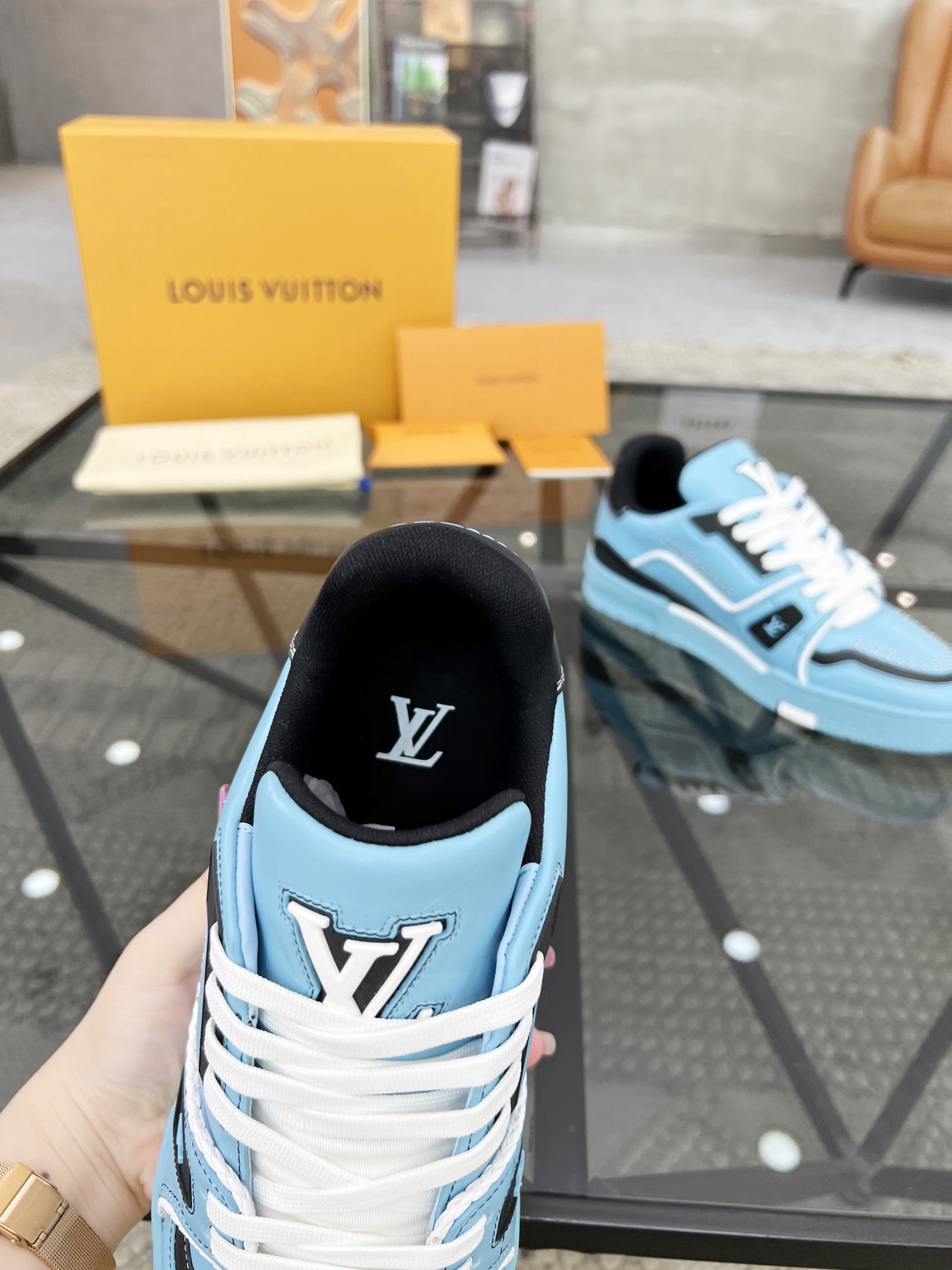 Men L*ouis V*uitton Top Sneaker L*V Shoes