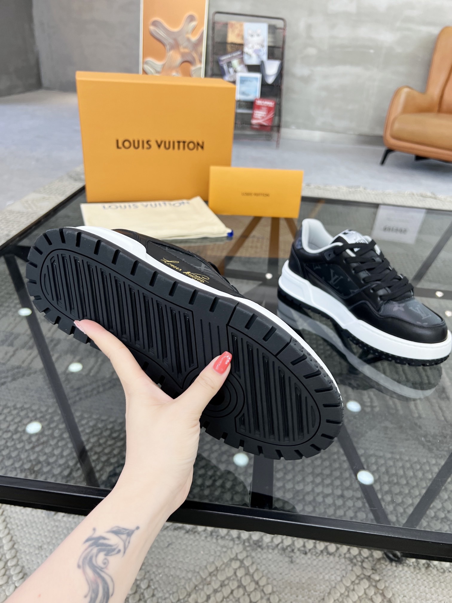 Men L*ouis V*uitton Top Sneaker L*V Shoes