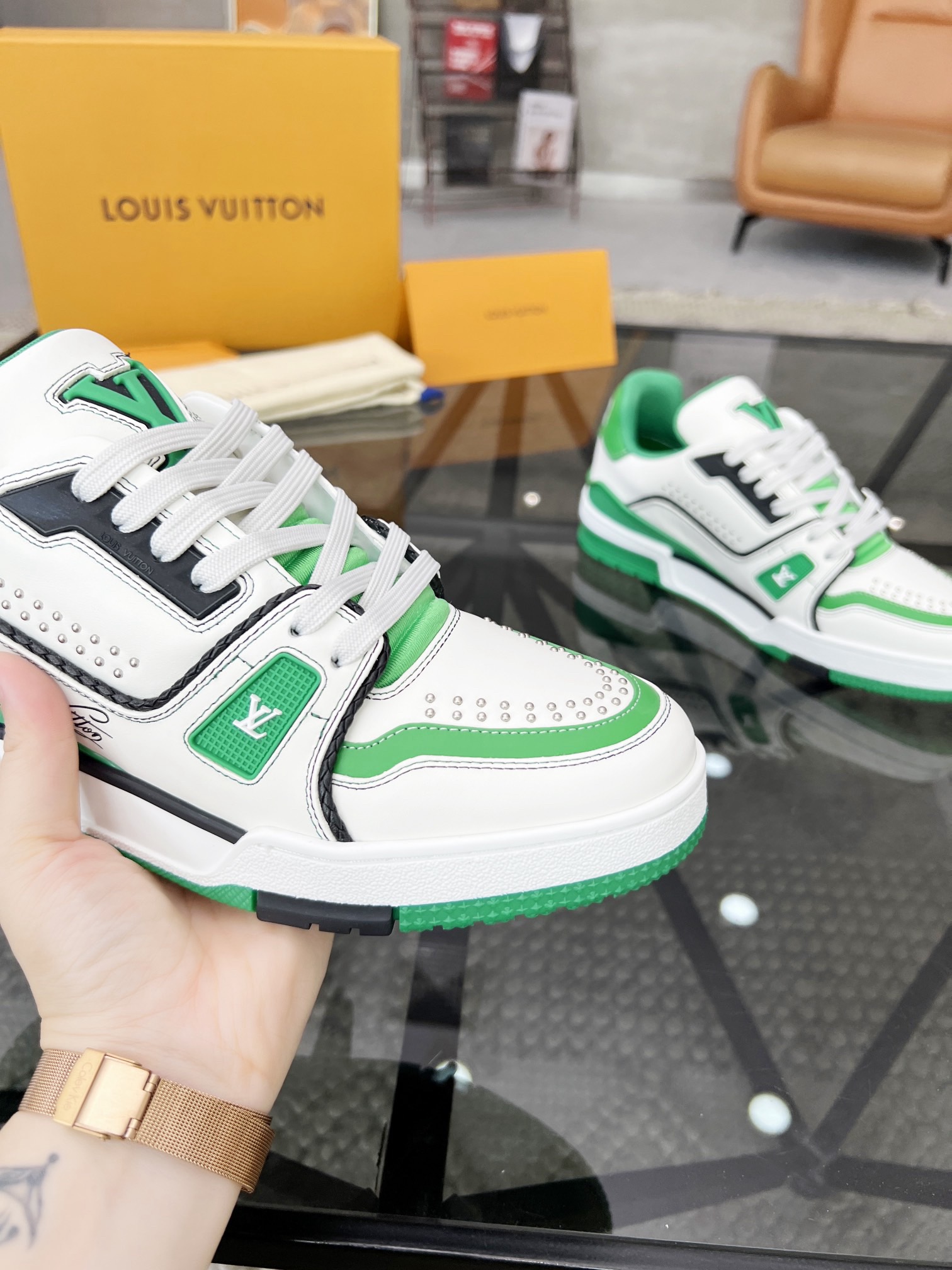 Men L*ouis V*uitton Top Sneaker L*V Shoes