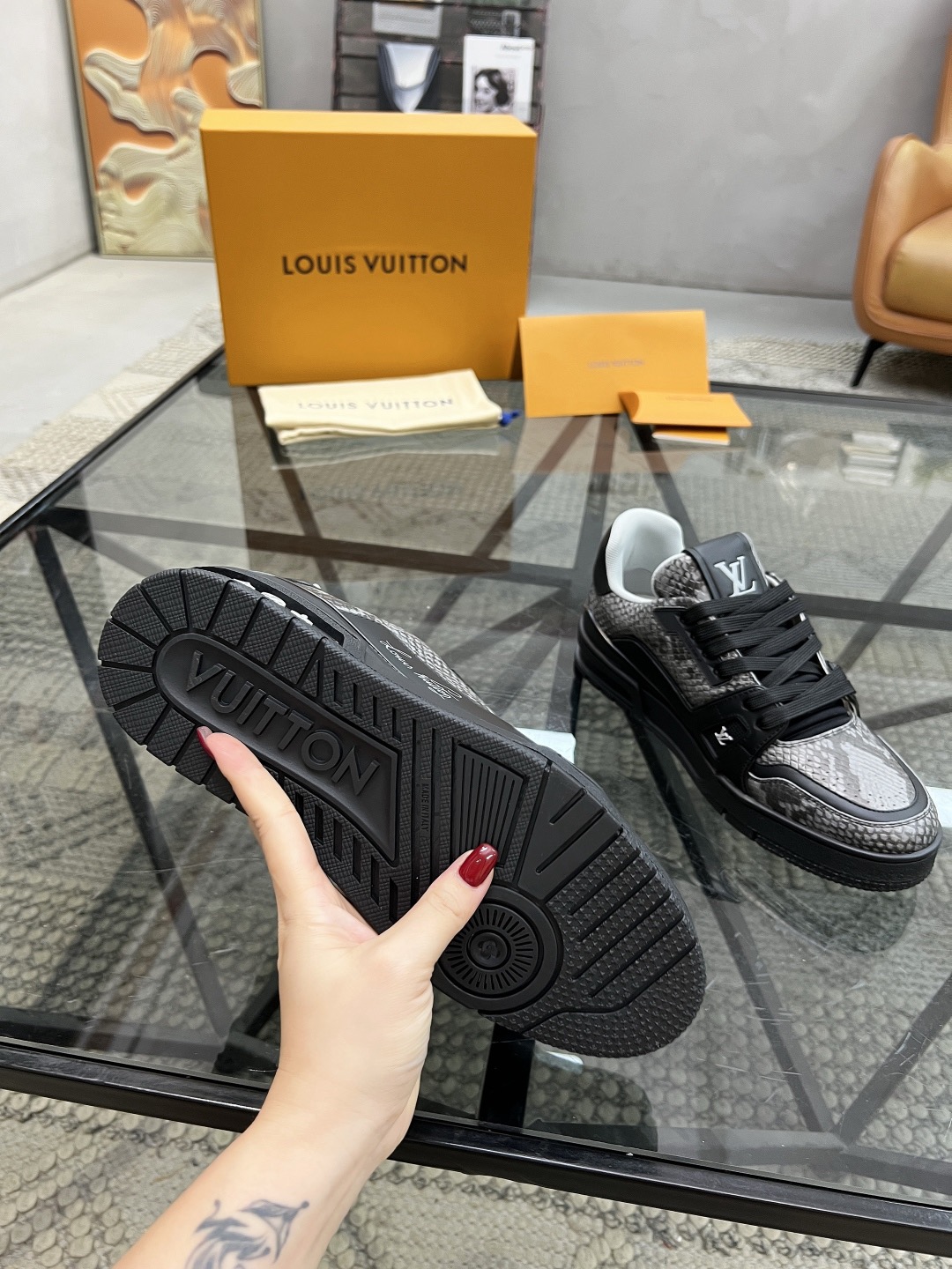Men L*ouis V*uitton Top Sneaker L*V Shoes