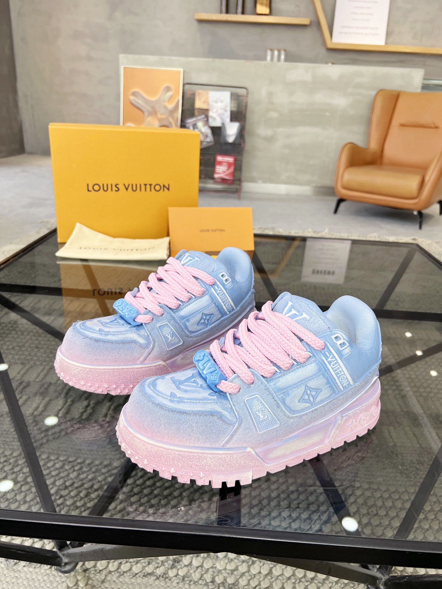 Men L*ouis V*uitton Top Sneaker L*V Shoes