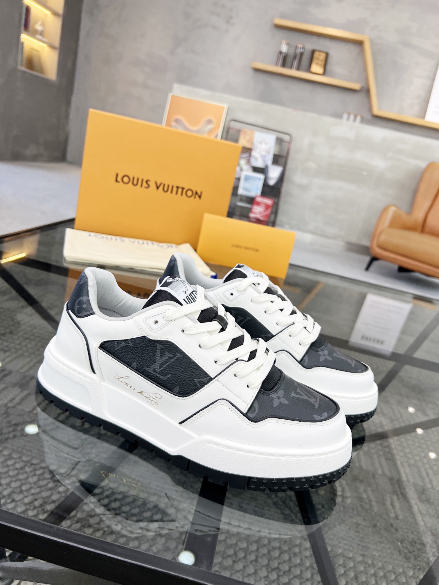 Men L*ouis V*uitton Top Sneaker L*V Shoes