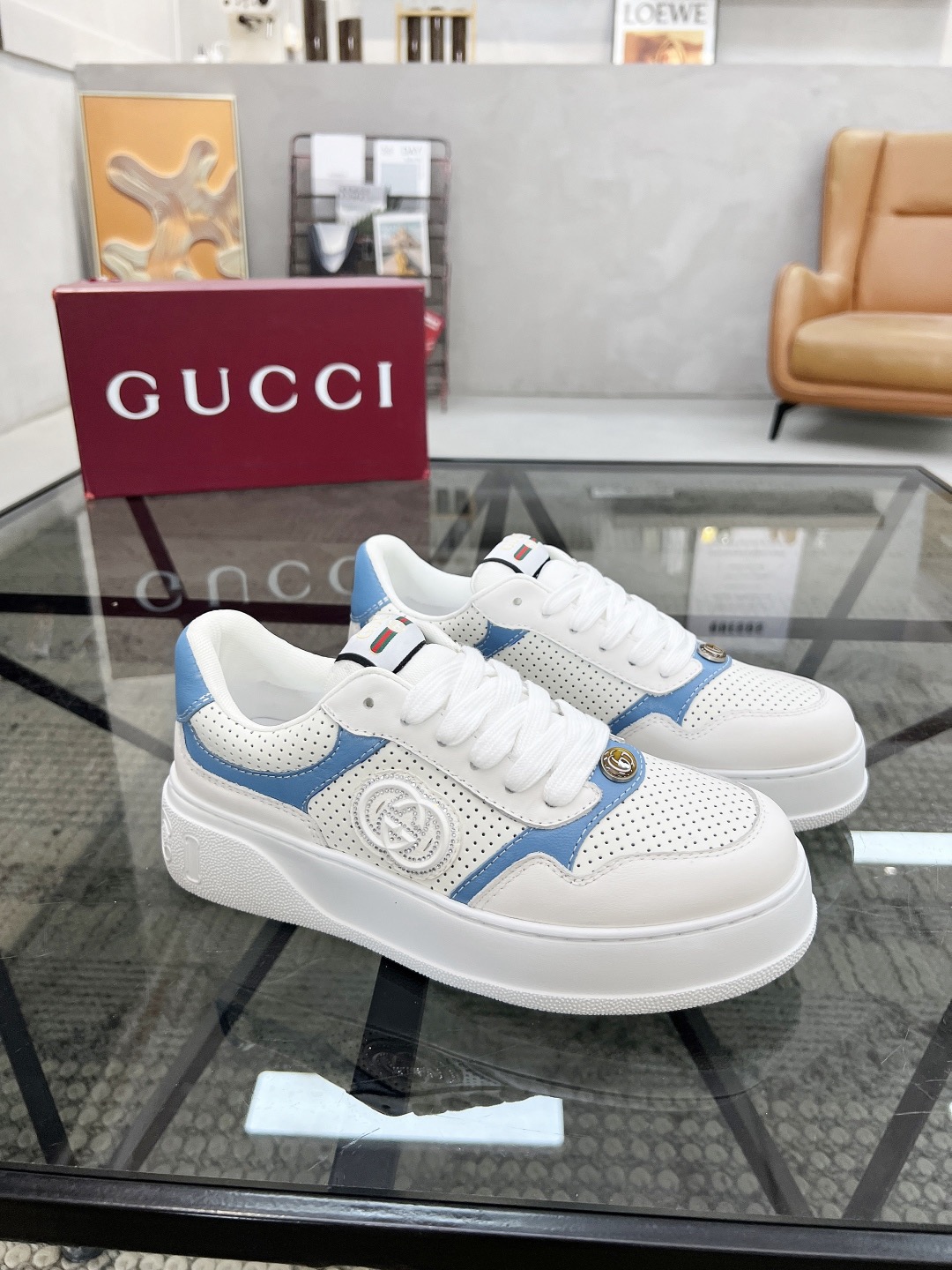 Men Women G*ucci Top quality 1:1 Sneaker size 35-46