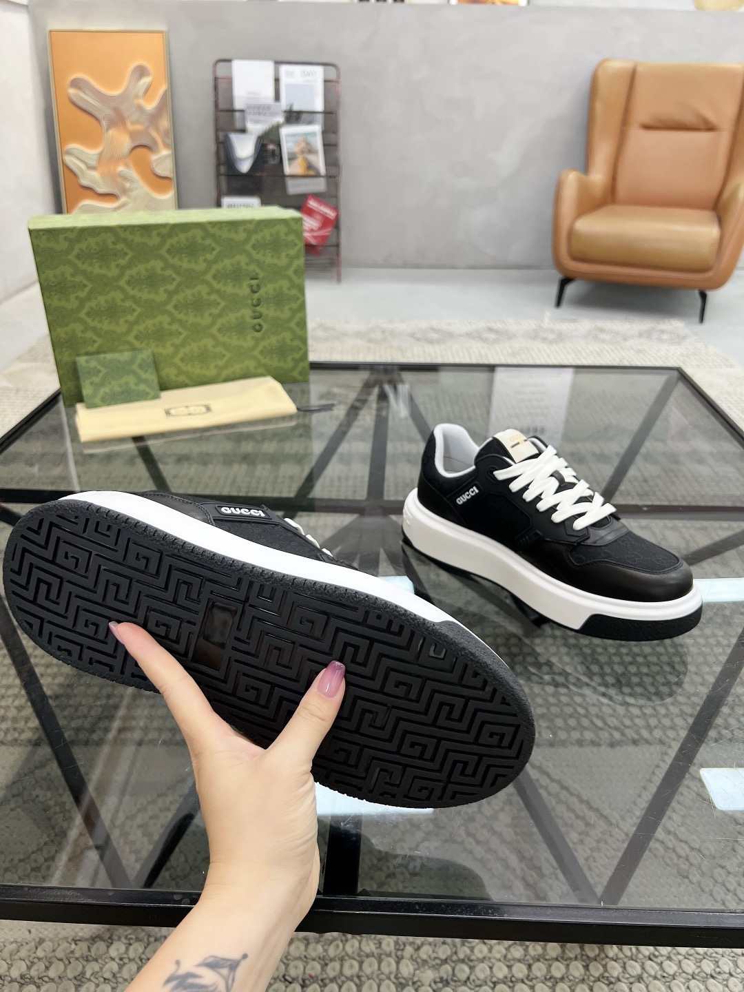 Men Women G*ucci Top quality 1:1 Sneaker size 35-46