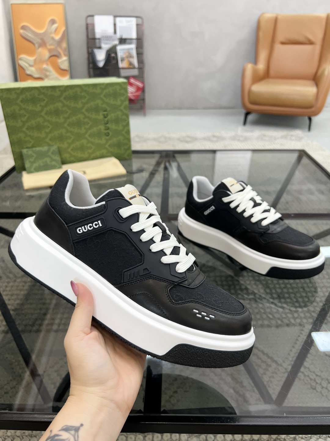 Men Women G*ucci Top quality 1:1 Sneaker size 35-46