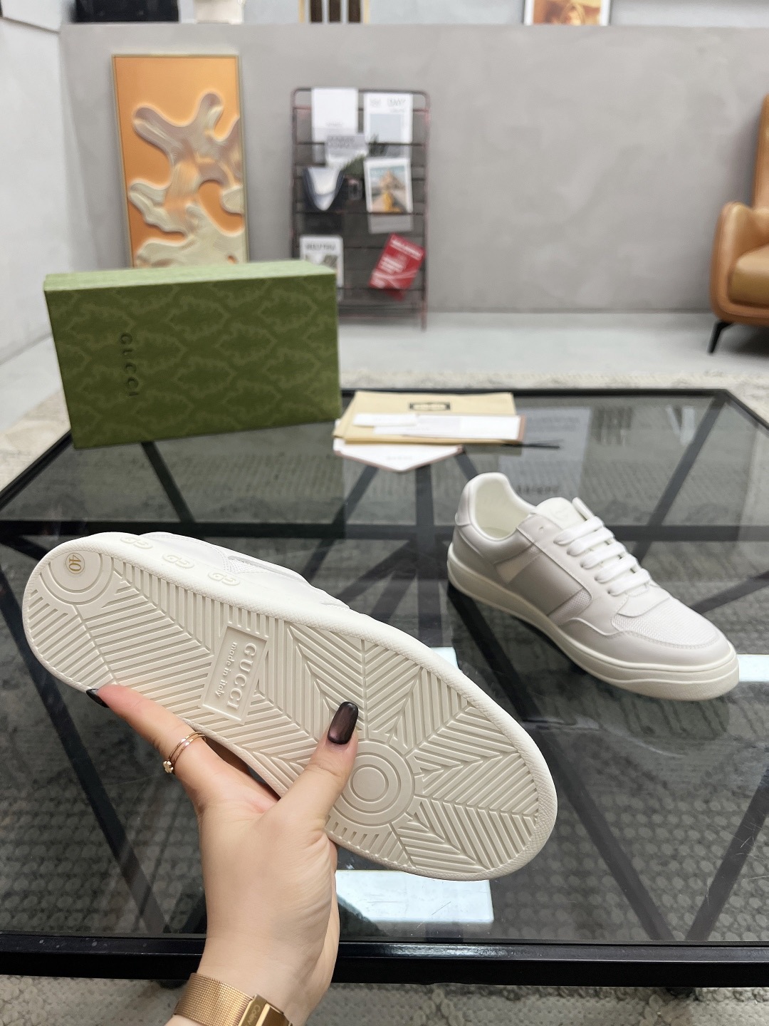 Men Women G*ucci Top quality 1:1 Sneaker size 35-46