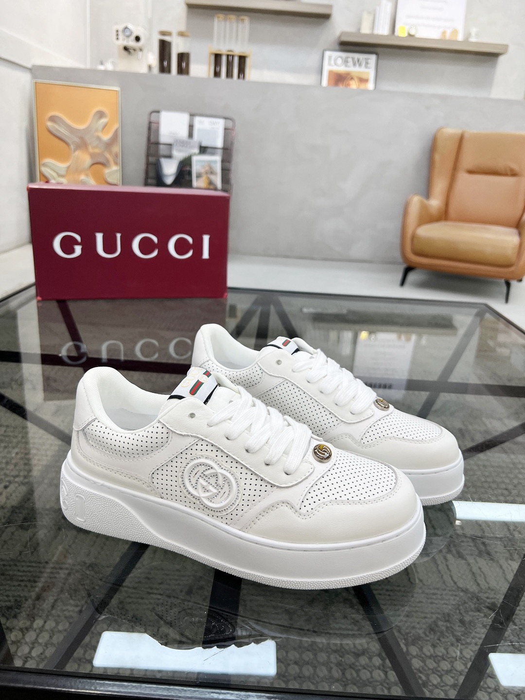 Men Women G*ucci Top quality 1:1 Sneaker size 35-46