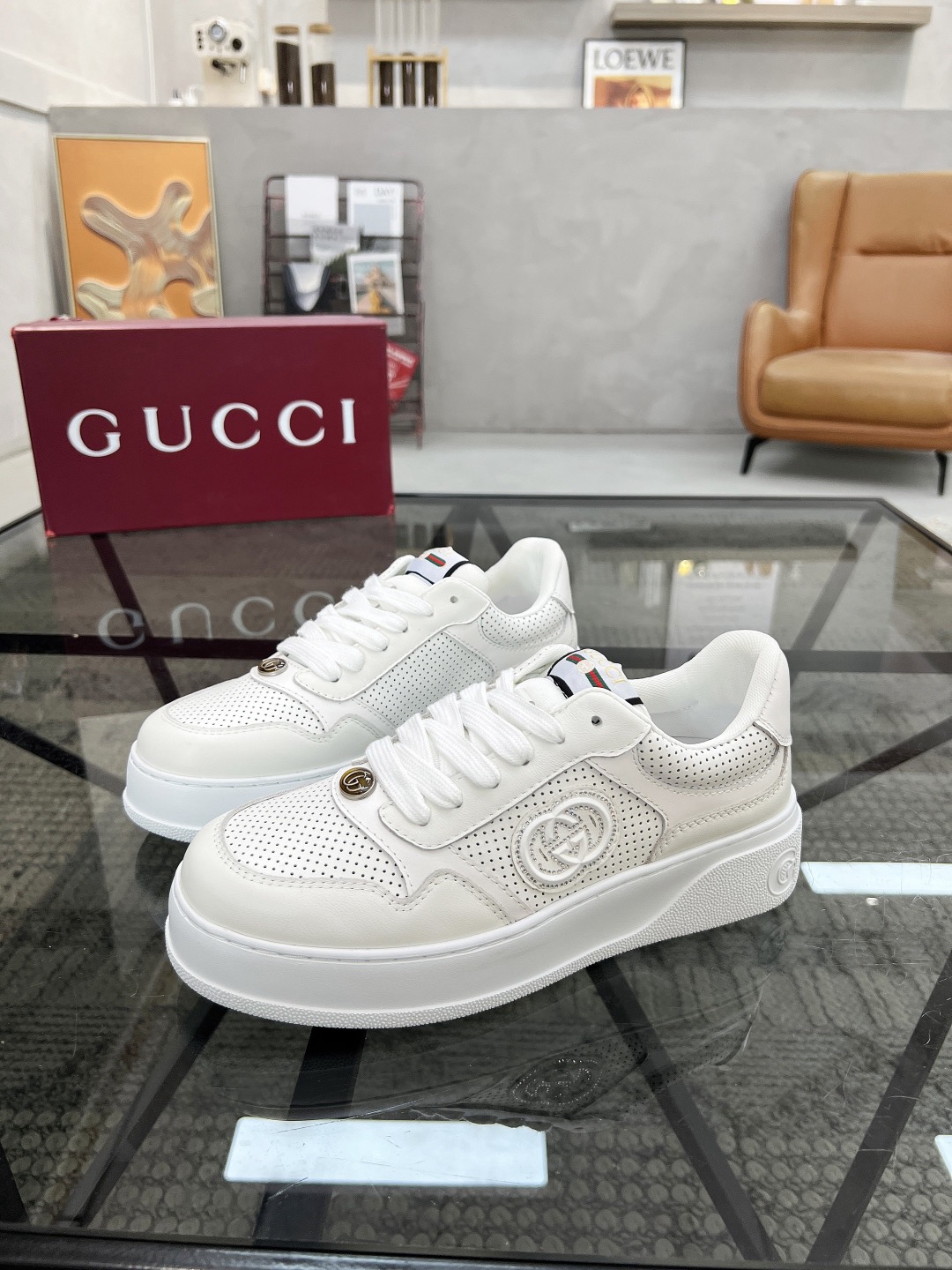 Men Women G*ucci Top quality 1:1 Sneaker size 35-46